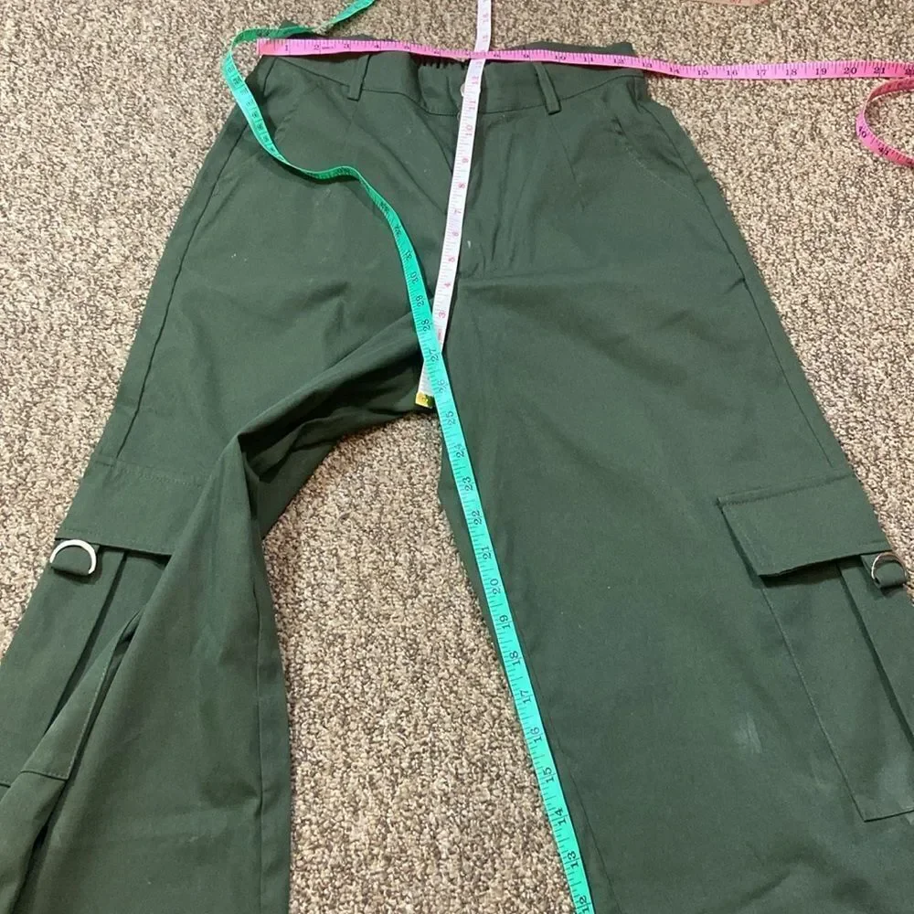 Vintage Viscose Women’s Cargo Pants Size S - Picture 8 of 10